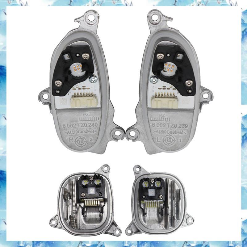 [ ] ไฟหน้าด้านหน้า LED Moodle โมดูลชุด 4 ชิ้นไฟเลี้ยว + DRL Angel Eye สําหรับ X3 G01 X4 G02 16-19 63
