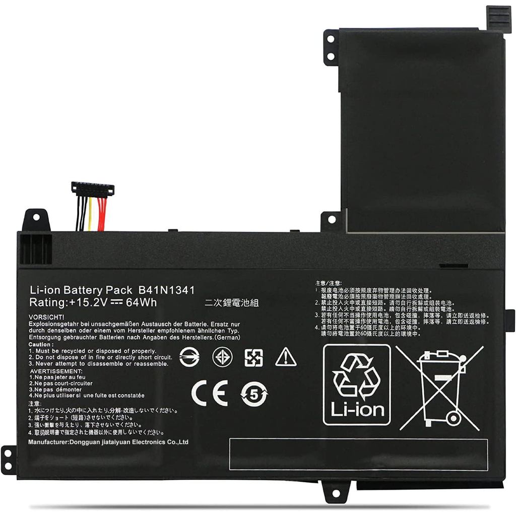 B41N1341 B41BN95 0B200-00960000 แบตเตอรี่แล็ปท็อปเข้ากันได้กับ ASUS Q502LA Q502 Q502L Q502LA Q502LA-