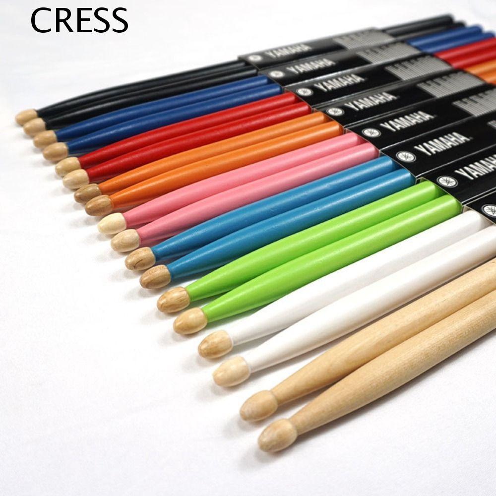 CRESS Drum Sticks, ไม้กลอง 5A/7A, อะไหล่เครื่องดนตรี Classic Teardrop Head Professional 5A/7A Drum S