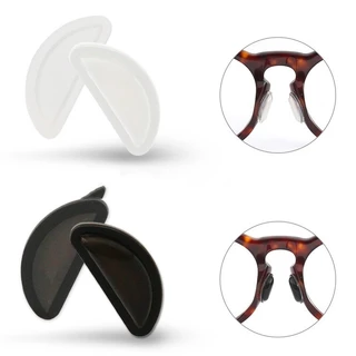 ซิลิโคนติดกันลื่น Air Nose ซิลิโคนเจลจับจมูก นุ่มสบาย ลดรอยกดทับป้องกันแว่นตก แว่นไหล