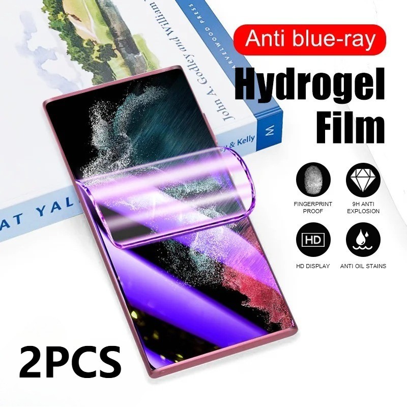 2 ชิ้น HD Clear Soft Hydrogel ฟิล์มสําหรับ Redmi K90 K80 K70E K70 Ultra Pro Max Anti Spy ความเป็นส่ว