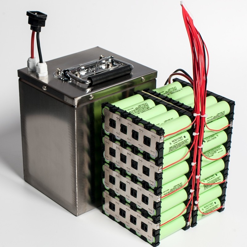 Abandoned แบตเตอรี่ลิเธียมรีไซเคิล Tri-Element แบตเตอรี่ลิเธียมเหล็กฟอสเฟต 18650/21700 Panasonic Nin