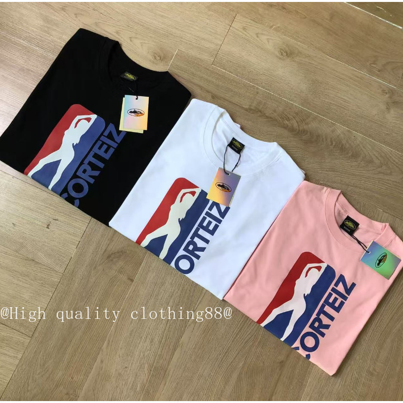 Evil Series เสื้อยืดแขนสั้นคุณภาพสูง พิมพ์ลายตัวอักษรและโลโก้แฟชั่นจาก cortiez