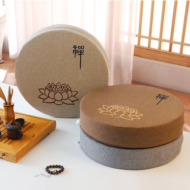 roducts Highend Embroidered Meditation Cushion Buddha Zen Meditation Crosslegged Sitting Cushion Lot
