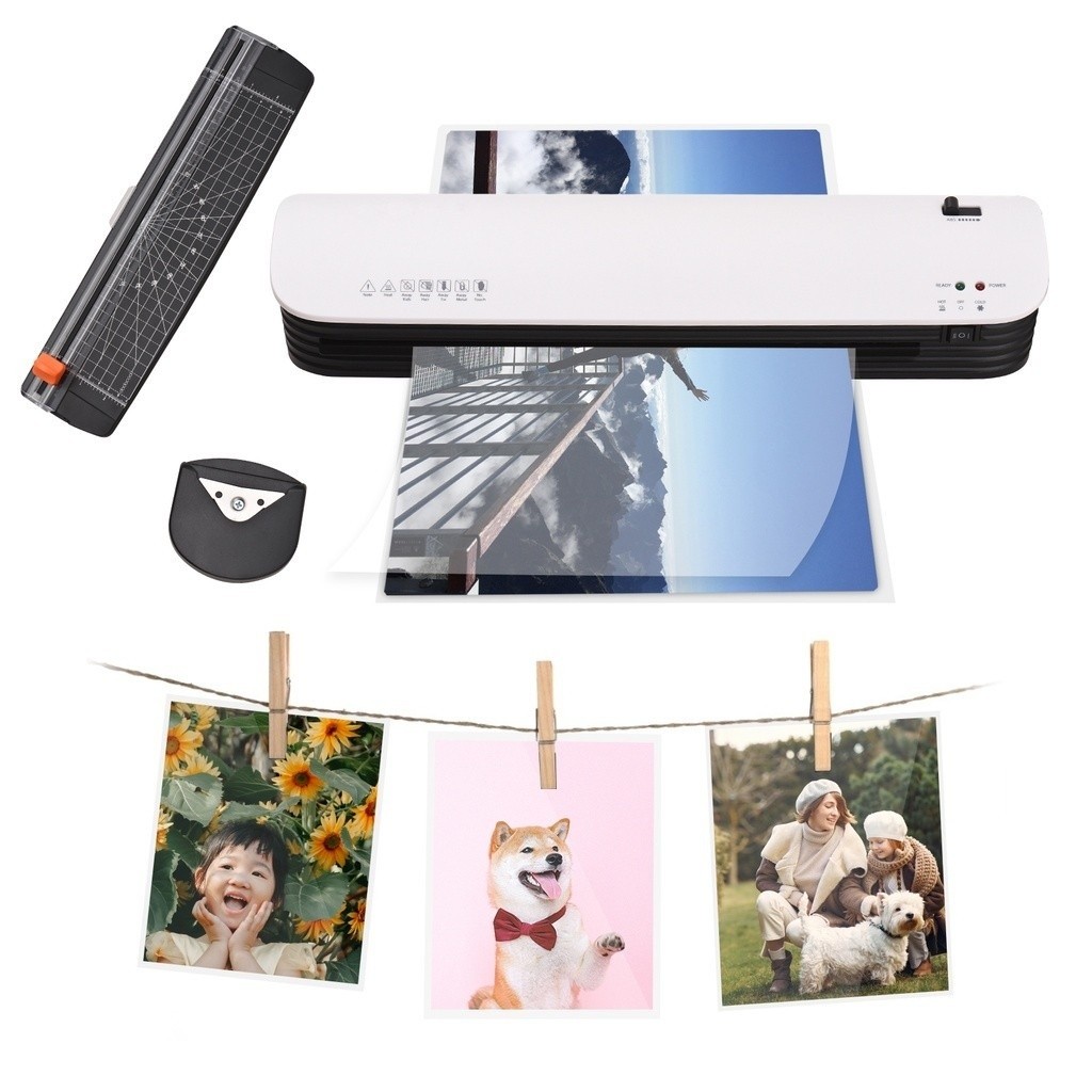 SL399 Laminator Machine Set A3 Size Hot and Cold Lamination 2 Roller System with 25 A3/A4/A5/A6 Lami