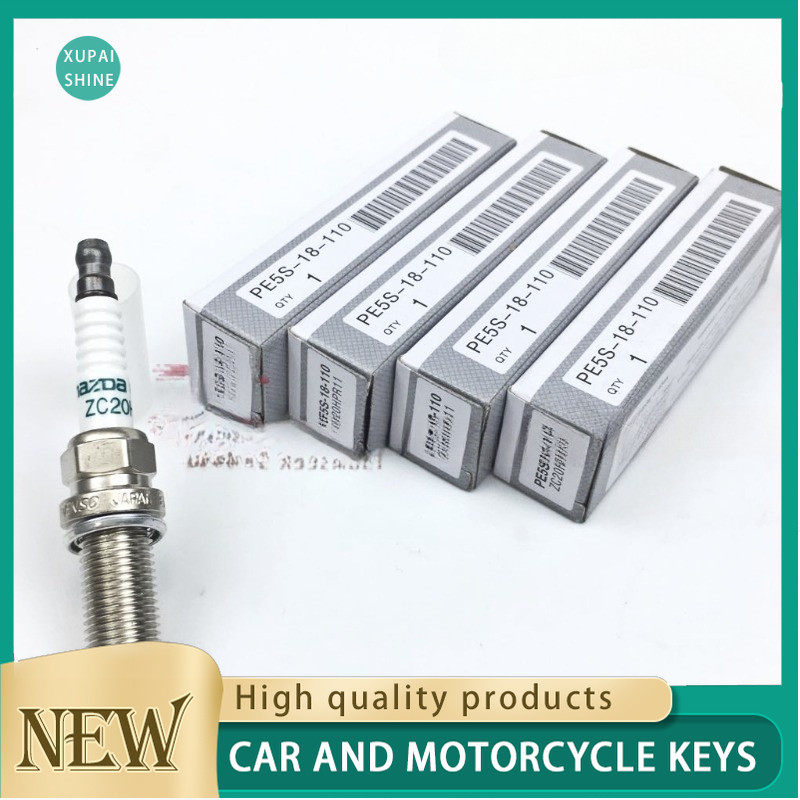 xps4PCS PE5S-18-110 ZC20HPR11 Iridium Spark Plug สําหรับ Mazda M3 M6 CX-3 CX-5 2.0/2.5L PE5S18110 ปล