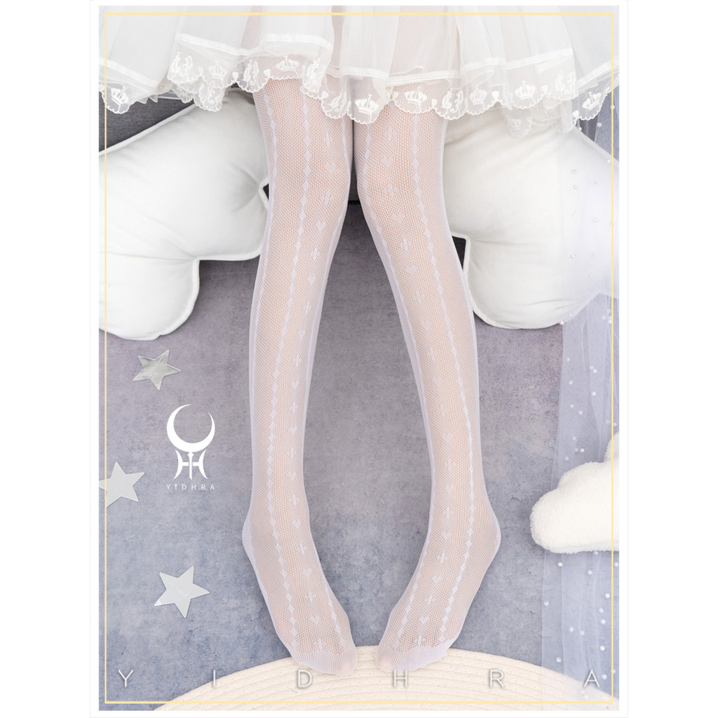 Cross Heart Yidhra Dream Witch Original Lolita Net ถุงน่อง