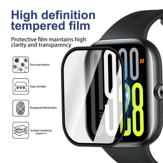 3D นิรภัยแก้ว / ฟิล์ม TPU อ่อน for Redmi Watch 5 อุปกรณ์ปกป้องหน้าจอเต็มรูปแบบ for Smartwatch Redmi Watch 5