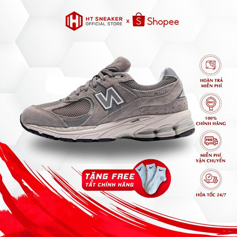 [ต้นฉบับ] ml2002rc รองเท้าผ้าใบ New Balance อย่างเป็นทางการ | รองเท้า NB Vintaged Grey ml2002rc