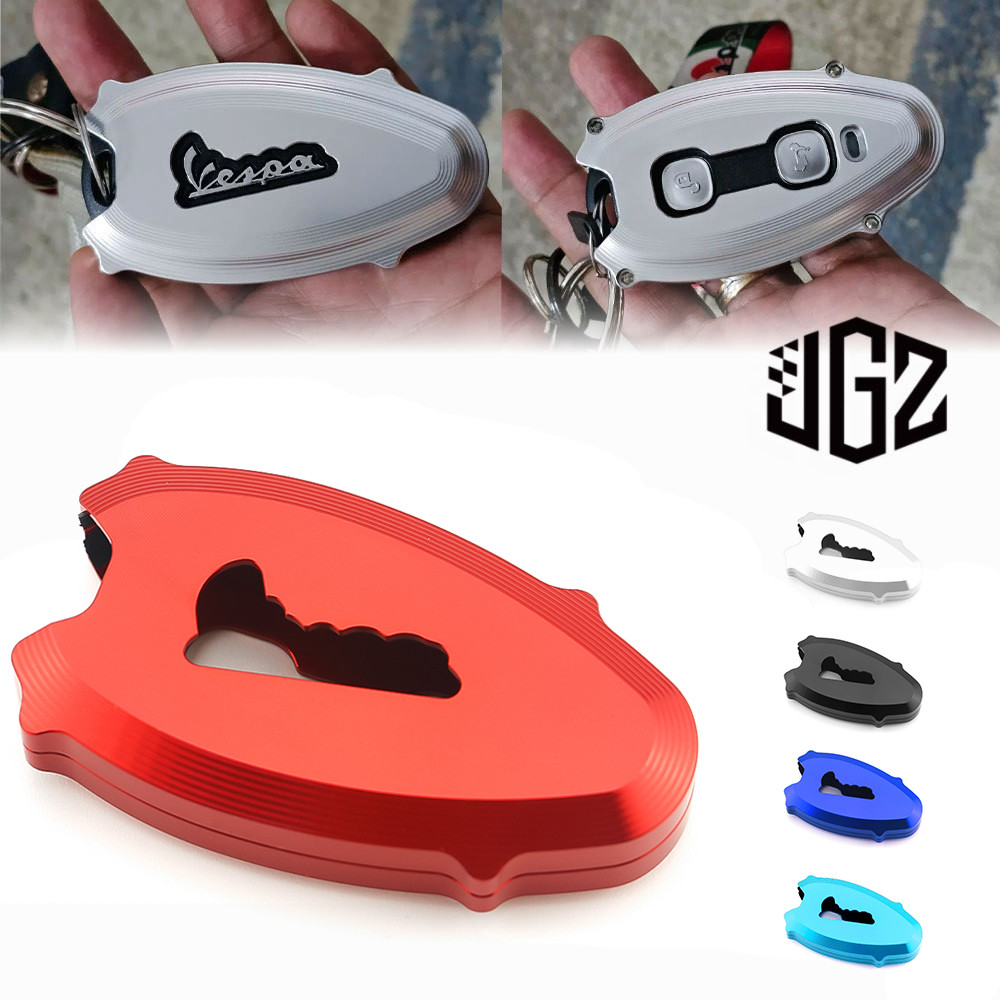 สําหรับ Vespa Sprint 150 Tech 2025 ฝาครอบกุญแจรถจักรยานยนต์ CNC อลูมิเนียมกรณี Keyless