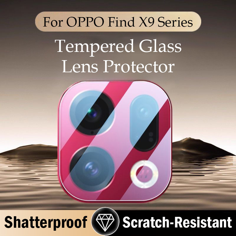 3 ชิ้น OPPO ค้นหา X9 Pro กล้องเลนส์ Protector Flim กระจกนิรภัยกลับเต็มรูปแบบ Anti-Fall กันกระแทกป้องกันการระเบิดสําหรับ OPPO ค้นหา N6 X9 X9s Pro Ultra Series
