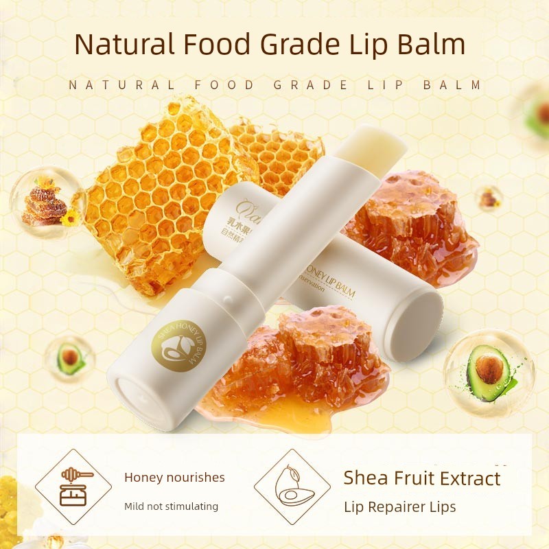 lipbalm ลิปบาล์ม ของแท้ Honey Lip Balm Moisturizing Hydrating Anti-Drying Nourishing Exfoliating Dea