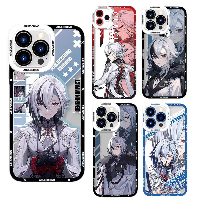 Genshin Impact Arlecchinoเคสโทรศัพท์สําหรับHuawei Honor 90 Lite X7D X9D X7B X8B X9B X9A X8C X7A X6C 