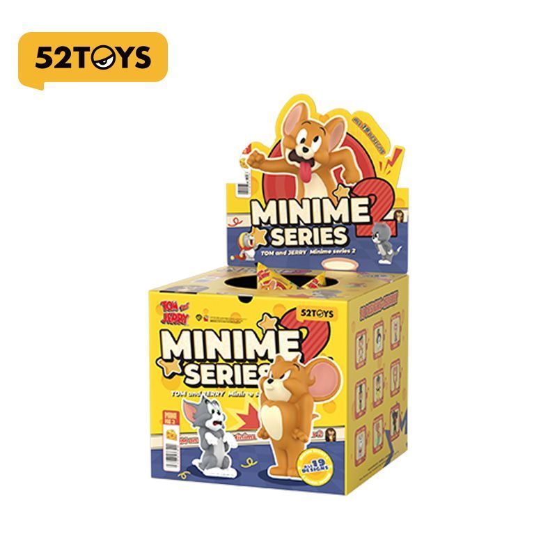 52TOYS TOM และ JERRY Cat และ JERRY minime2 Deformed Mystery Bag Mystery Box ของเล่น 8070403