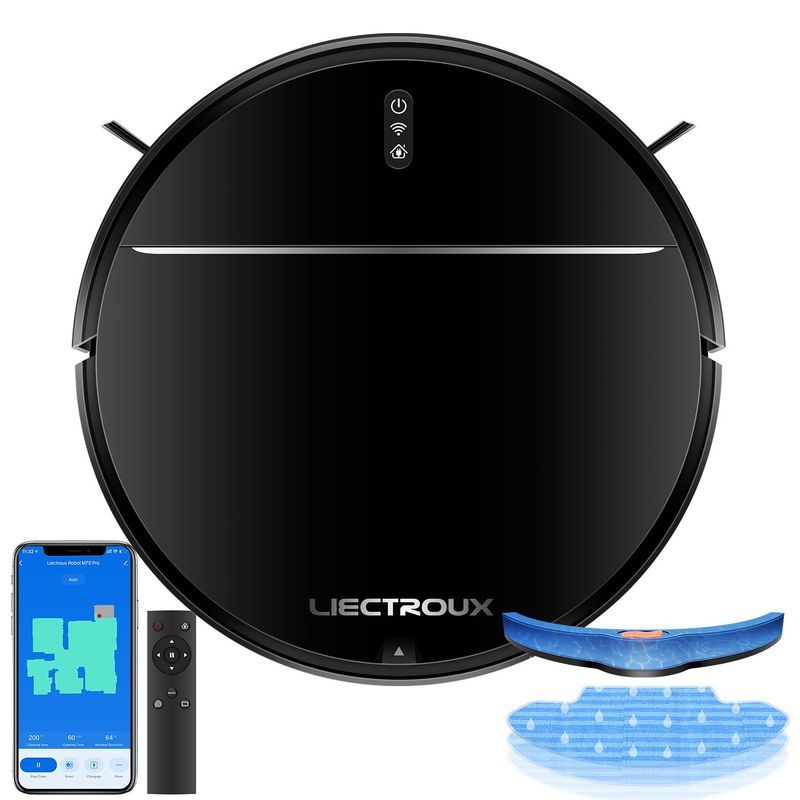 เยอรมนี LIECTROUX LIECTROUX หุ่นยนต์กวาดอัจฉริยะ M7S PRO/APP Gyroscope Navigation