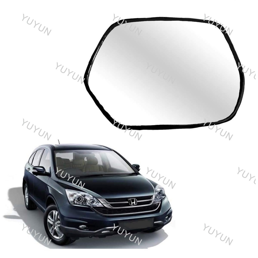 YY ด้านข้างกระจกเลนส์สําหรับ HONDA CRV 2007 2008 2009 2010 2011 RE1 RE2 RE4 พร้อมฟังก์ชั่นอุ่นจํานวน