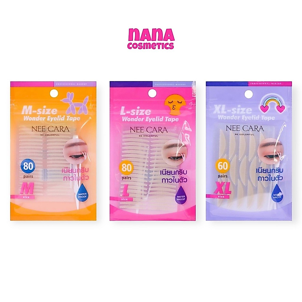N351 นีคาร่า วันเดอร์ อายลิด เทป NEE CARA Wonder Eyelid Tape