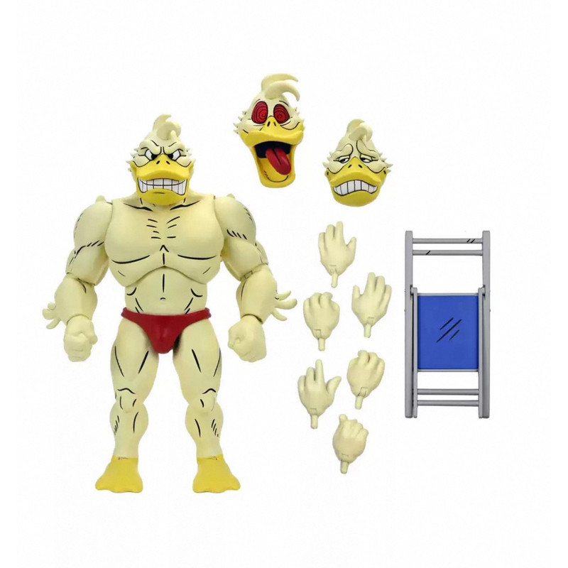 Authentic NECA TMNT Ace Duck Stump Wrestling 7'' Comic Collectible Figure