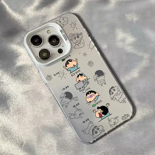 เคสไอโฟน12 น่ารัก เคส ชินจัง สำหรับ IPhone 17 15 12 air 11 16 13 14 Pro Max 7Plus X XS XR Max 7 8 15 Plus SE แฟชั่น เคส