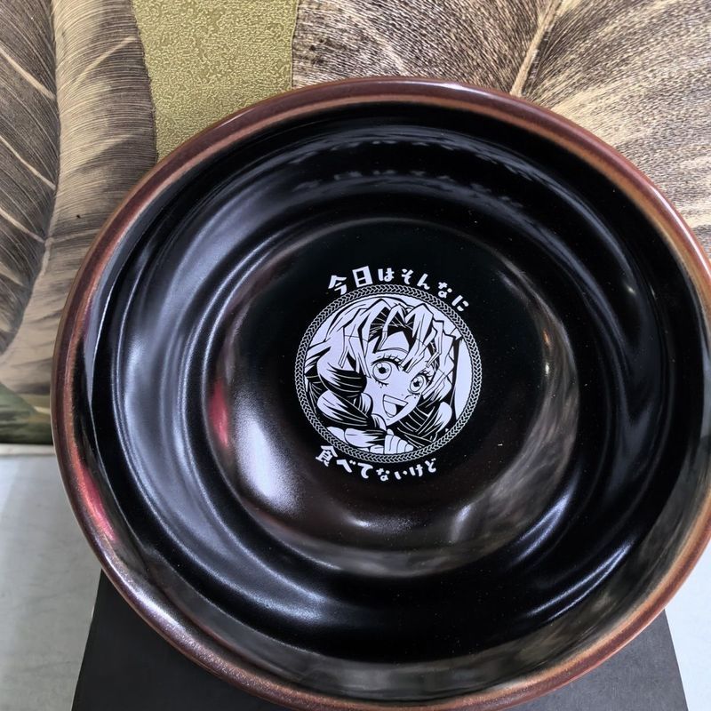 Japan Demon Slayer Ganlu Temple Honey Glass ชามราเมนจํากัด