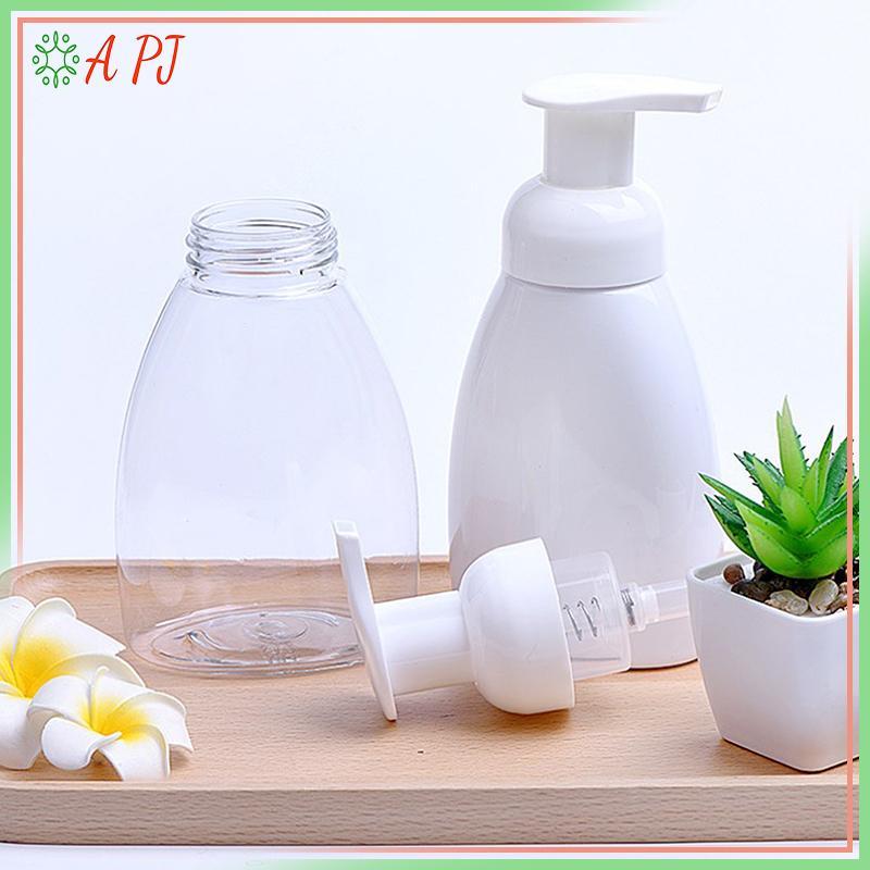 [APJ] 300ml ขวดพลาสติกขวดปั๊มโฟมทําความสะอาดเจลทําความสะอาดมือตู้ทําสบู่แชมพูขวดของเหลว [ใหม่]