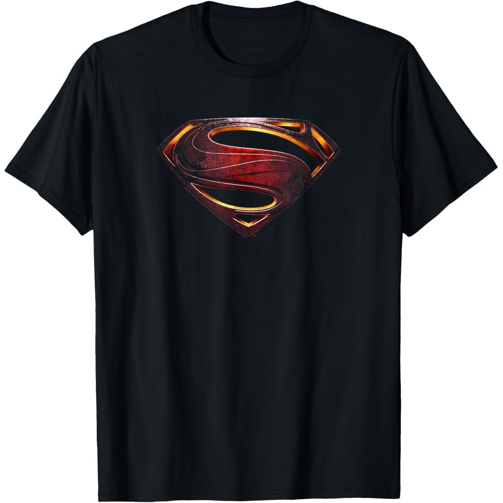 เสื้อยืดผู้ใหญ่โลโก้ Justice League Movie Superman