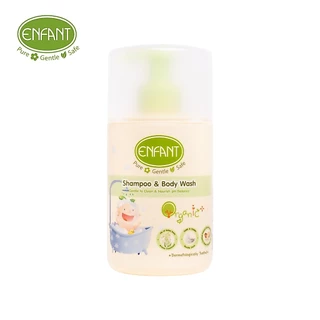 Enfant (อองฟองต์) แชมพูและครีมอาบน้ำ ORGANIC SHAMPOO & BODYWASH ใช้ได้ตั้งแต่แรกเกิด (ชนิดขวด)