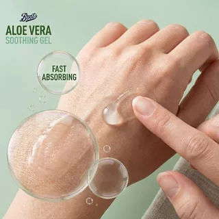 Boots Aloe Vera Soothing Gel 100 Ml บู๊ทส์ อโลเวร่า ซูทติ้ง เจล 100 มล. (เจลว่านหางจระเข้)