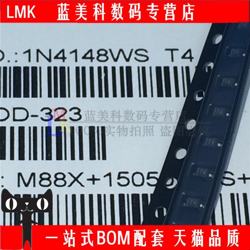 1N4148WS T4 SOD323 08805 เป็นมิตรกับสิ่งแวดล้อมใหม่เอี่ยม 3000 ชิ้น/ดิสก์