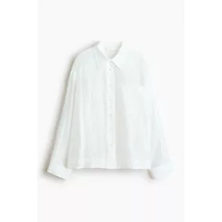 H&M(เอชแอนด์เอ็ม) เสื้อเชิ้ตทรงหลวม ผู้หญิง 1349077_1