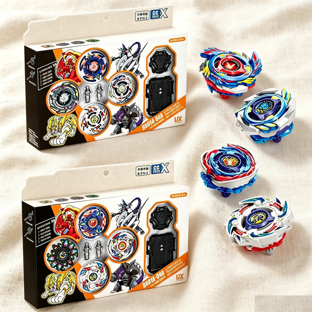 YCF Brand Limited BX UX CX Spinning Tops Set Gyros Gift Toy