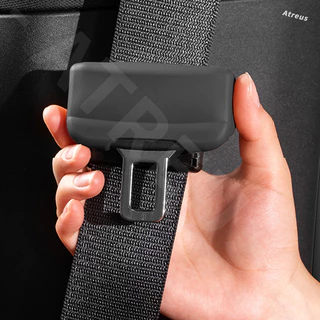 เข็มขัดนิรภัยหัวเข็มขัดป้องกันยางรถที่นั่งหัวเข็มขัด Protector รอยขีดข่วน นิรภัยรถยนต์หัวปกป้อง