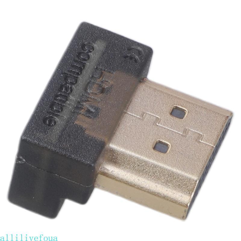 Allilivefoua 4K Dummy Plug หน้าจอเสมือน Headless จอแสดงผล Emulators สําหรับ Headless PC 4K120Hz 144H