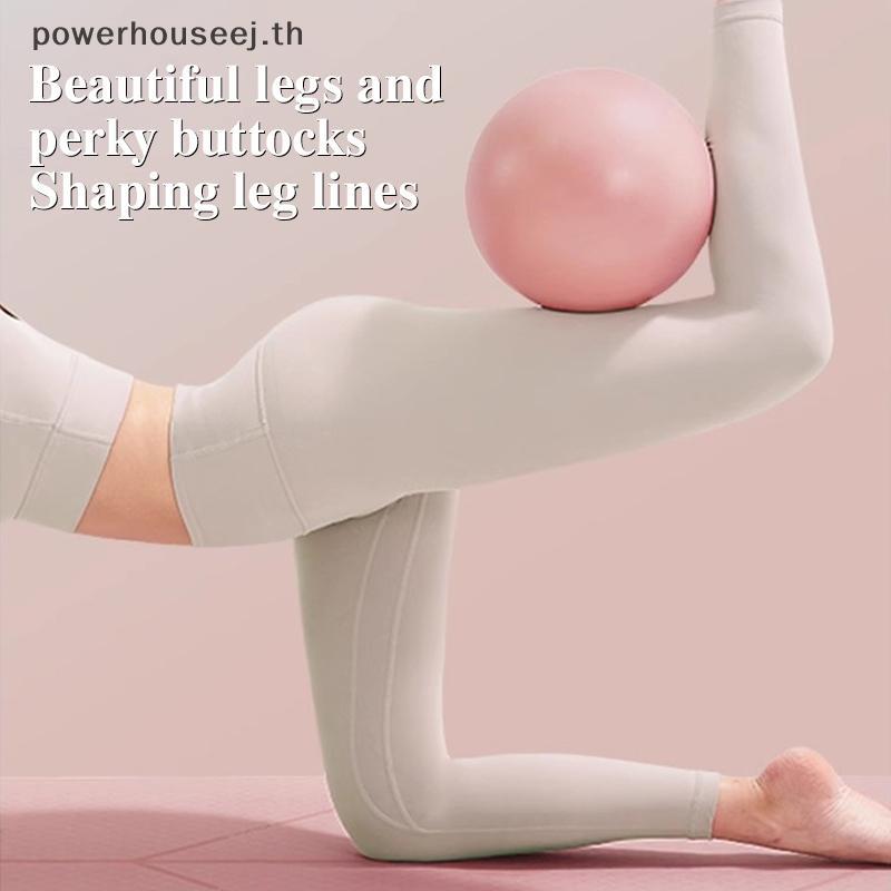 XXHZ 25 ซม.มินิโยคะบอลฟิตเนสพิลาทิสลดไขมันBall Thiป้องกันการระเบิดPVC Non Slip Gym Homeการฝึกอบรมออกกําลังกายลูกบอลออกกําลังกาย [TH]