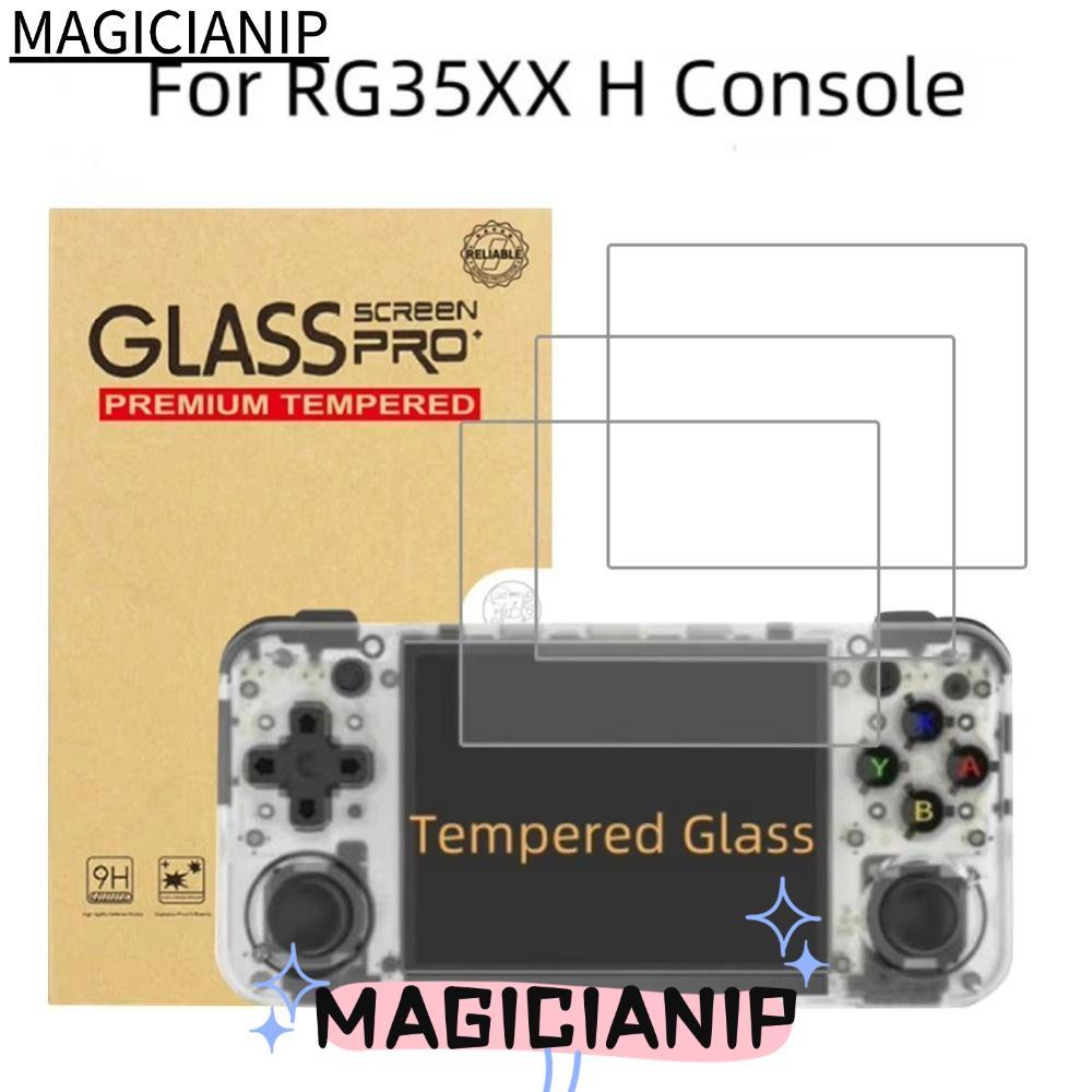 MAGICIANIP กระจกนิรภัย,ฟิล์มป้องกันหน้าจอป้องกันรอยขีดข่วนที่ทนทาน,อุปกรณ์เสริมเกม 9H HD สําหรับ Anb