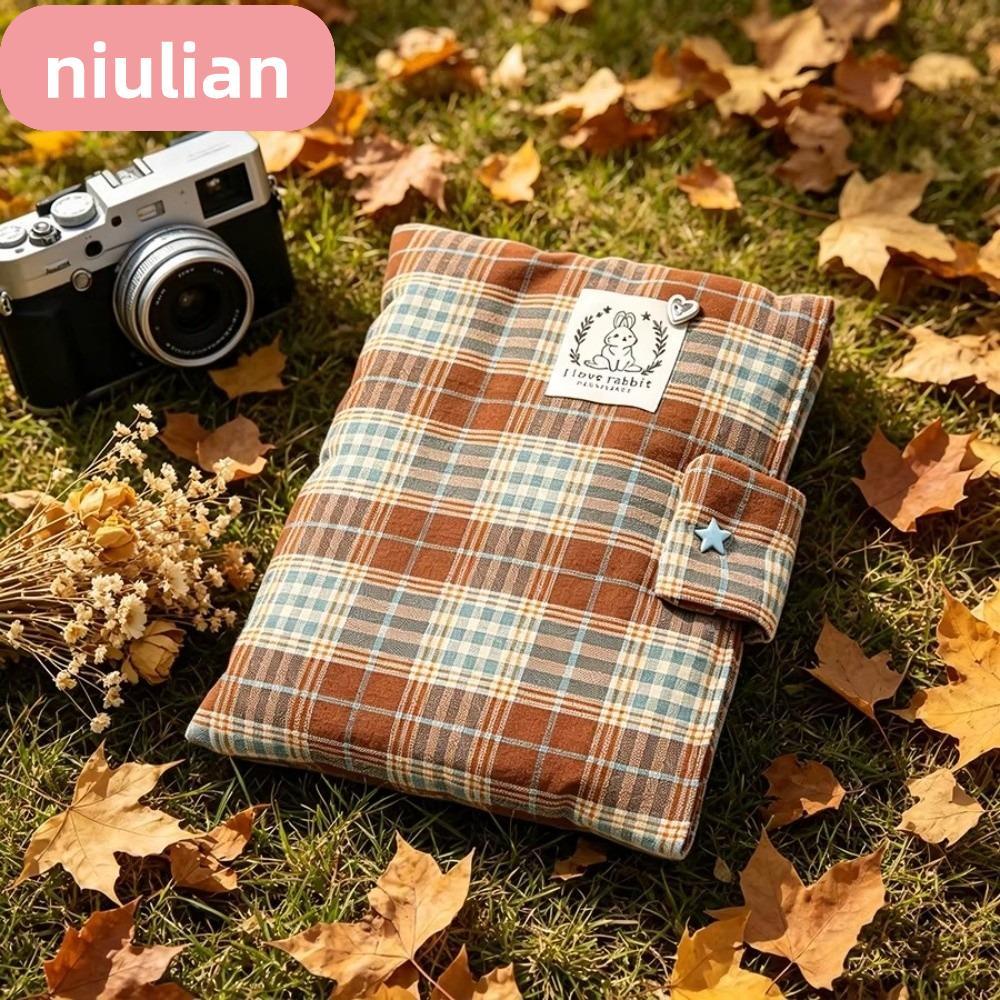 NIULIAN E-Reader Sleeve, กระเป๋า Ebook บุนวมหนานุ่ม, ผ้าลายสก๊อตกันกระแทก Universal Universal E-Reader