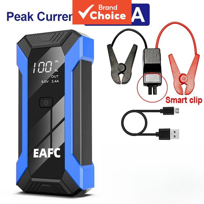 Eacc 1200a รถ Jump Starter Power Bank Emergency Booster จอแสดงผล LED 12v สําหรับรถดีเซลและเบนซิน