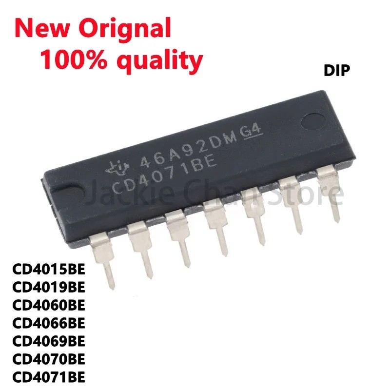 5PCS CD4015BE CD4015 CD4019BE CD4019 CD4060BE CD4060 CD4066BE CD4066 CD4069BE CD4069 CD4070BE CD4070