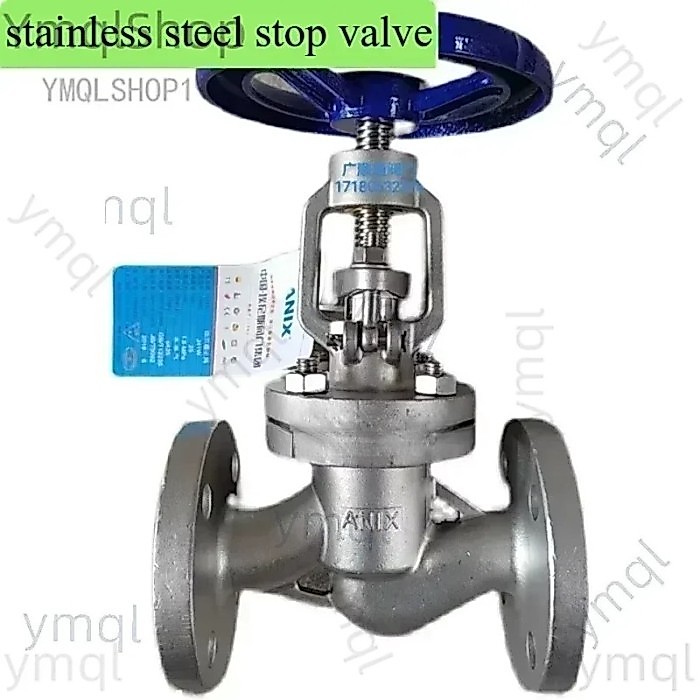 Flange globe valve J41W-16 stainless steel globe valve pipeline steam valve 304DN80/65/40