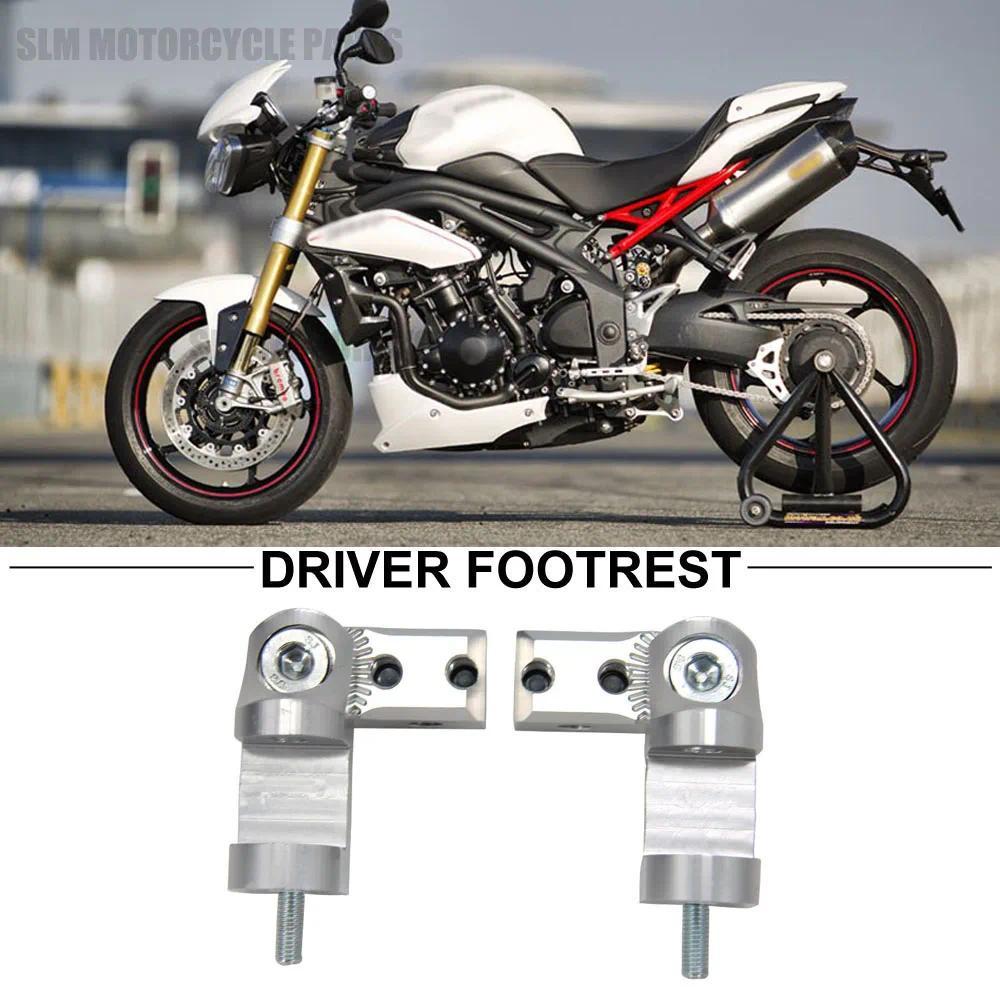 fใหม่รถจักรยานยนต์เท้าผู้โดยสาร Footpeg Lowering Kit สําหรับ Speed Triple 1050 สําหรับ Speed Triple 