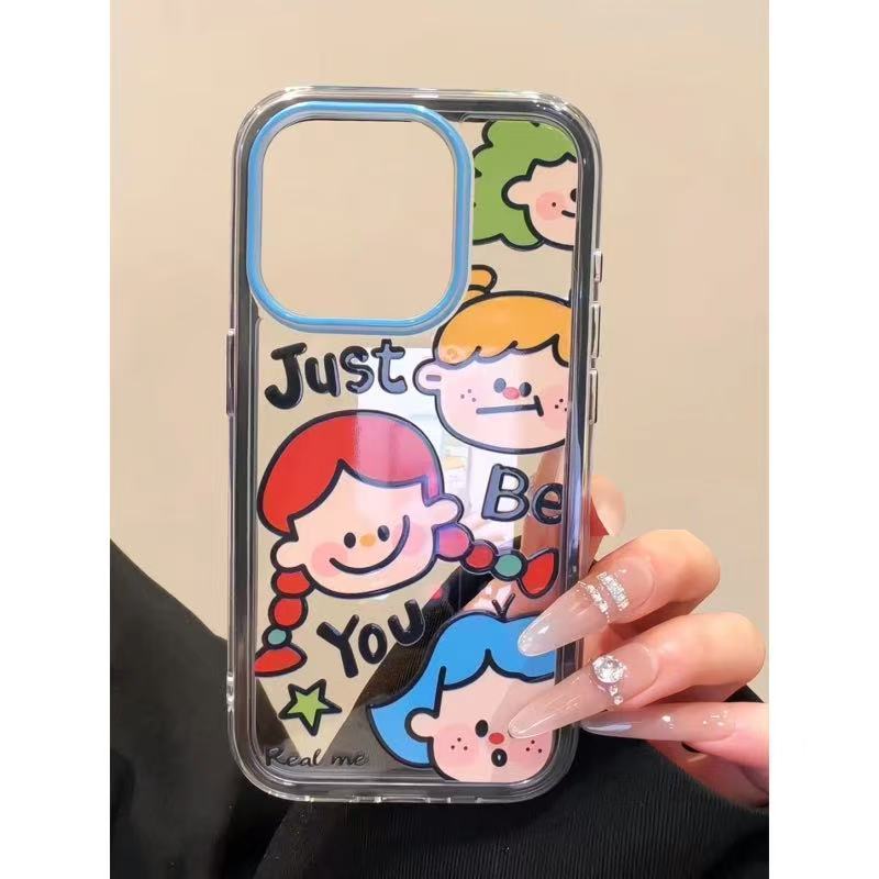 เคสโทรศัพท์เหมาะสําหรับiPhone 7 8 X XS XR XSMAX 11 12 13 14 15 16 17 Pro max Plus Air Be Your Own Girl Shock-proofกันกระแทกเคสรวมทุกอย่างTKAC