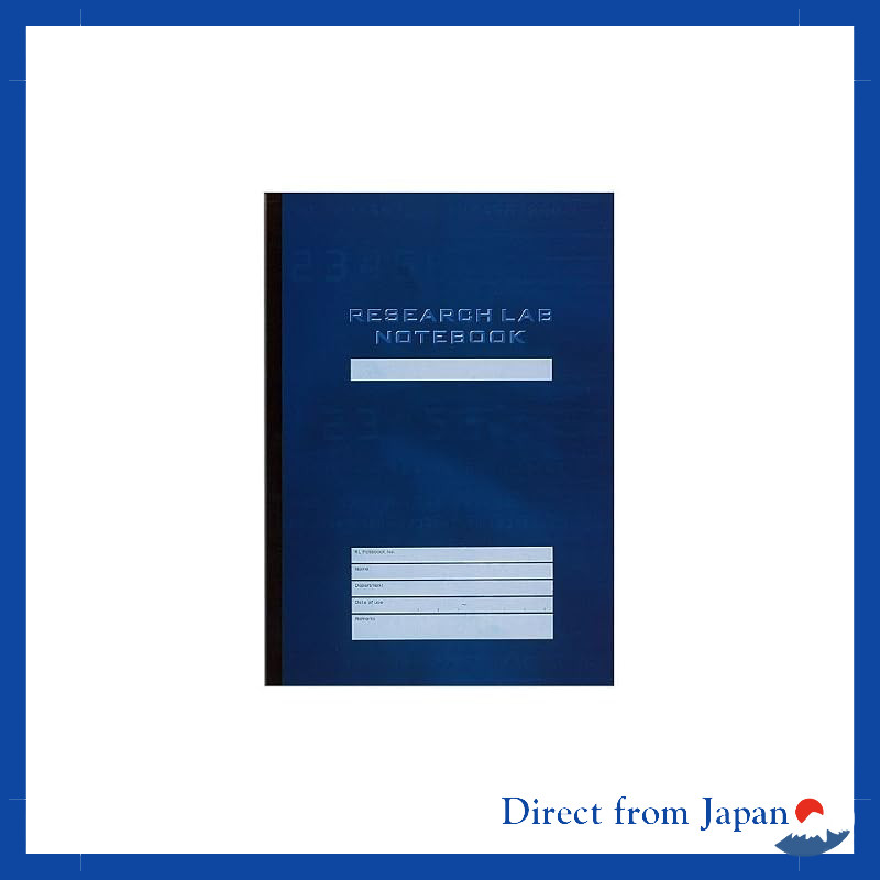Kokuyo Research Lab Notebook SD Standard A4 No. 1 80 Sheets - Set of 3