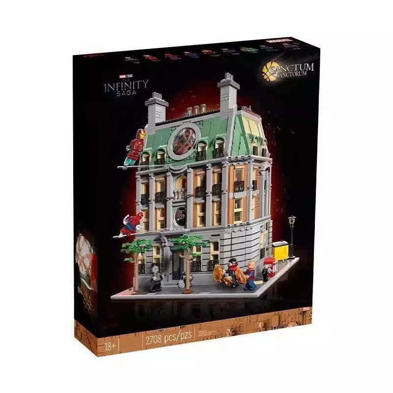 Lego Superhero Doctor Strange Supreme Sanctuary 76218 เด็กความยากสูงประกอบปริศนา