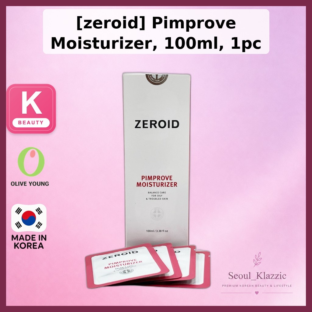 [zeroid] Pimprove Moisturizer, 100ml, 1pc / Korean Moisturizer / Oily Skin Solution / ของแท้ 100% โด