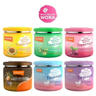 [250 g./กระปุก] ​​​​​​​[1 กระปุก] Lolane Natura Hair Treatment โลแลน เนทูร่า แฮร์ ทรีทเม้นท์ ครีมบำรุงผม [เลือกสินค้า]