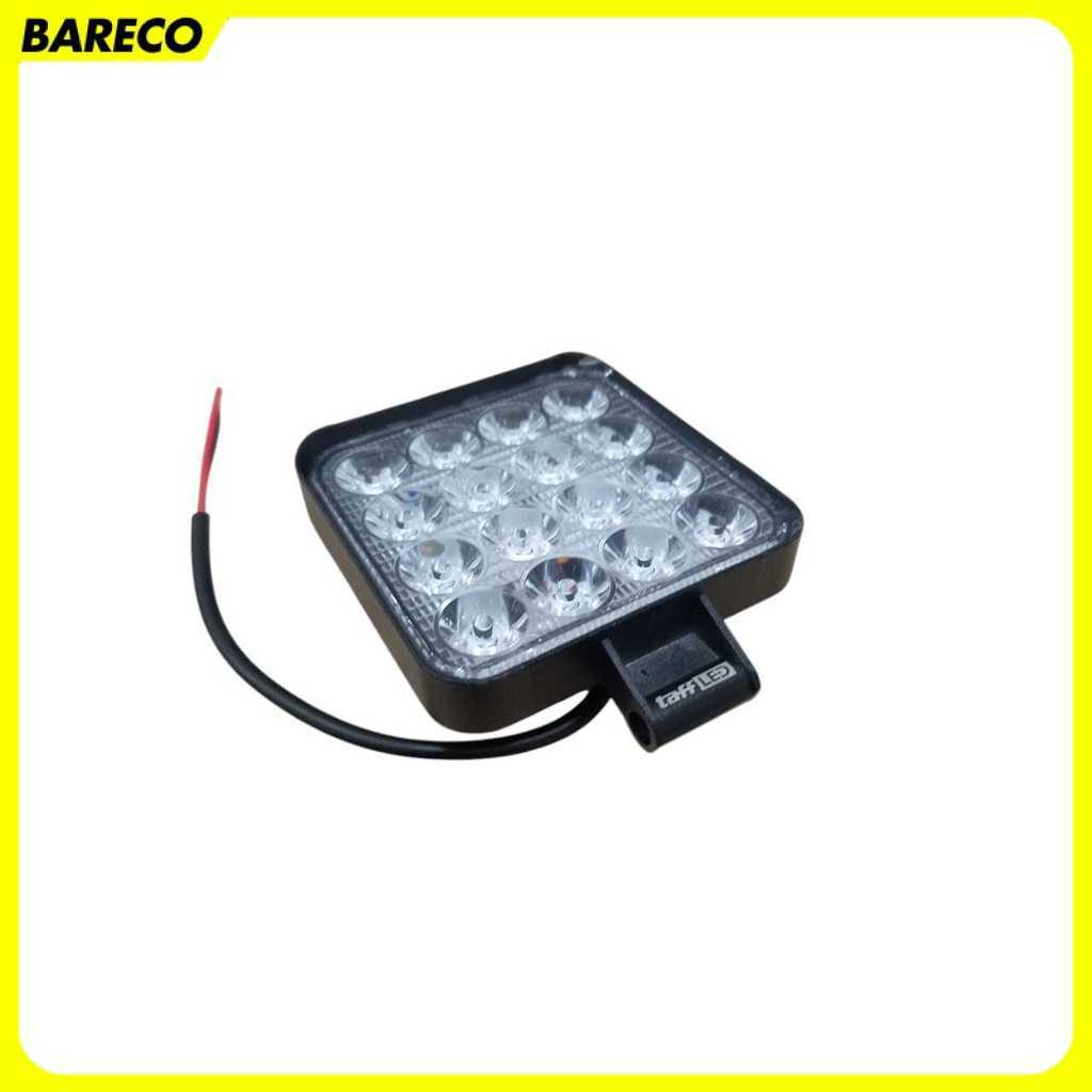 TaffiLED สปอตไลท์รถยนต์ LED Floodlight สีขาวนวล IP68 48W - D841