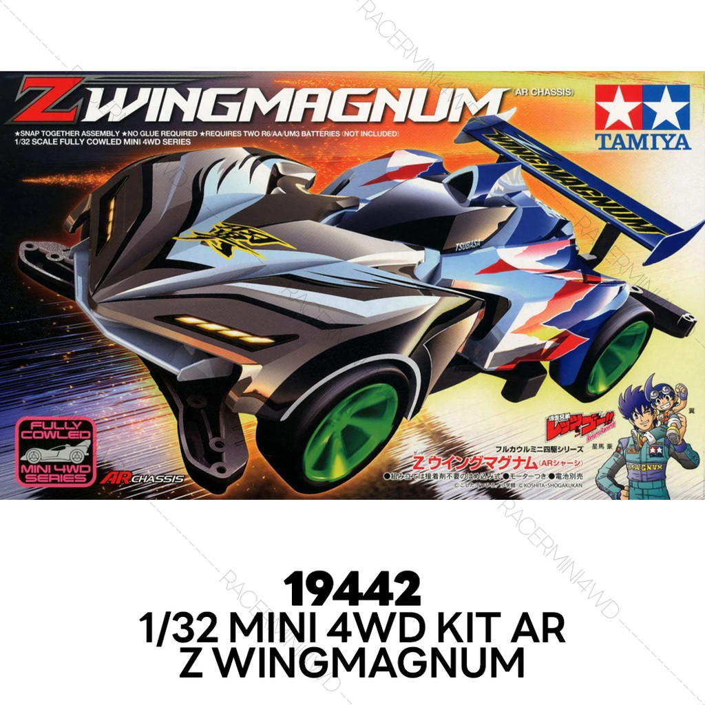 TAMIYA 19442 Mini 4WD Z Wingmagnum (AR Chassis)