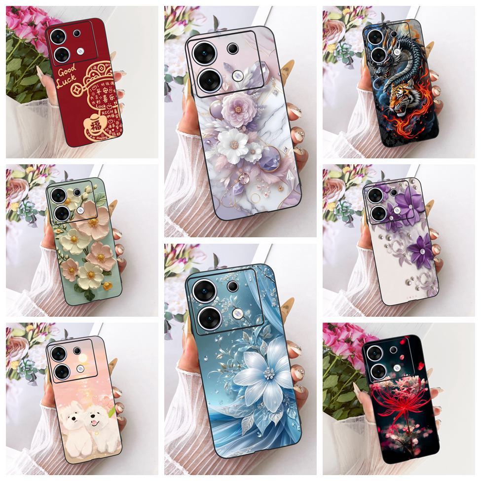 สําหรับ Infinix Zero30 5G X6731 สําหรับ Infinix Zero 30 5G กรณีความงามน่ารักการ์ตูนแฟชั่นผีเสื้อตลกท