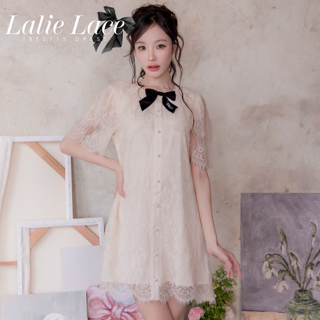 #JBS2715 Lalie Lace Dress Joobs studio
