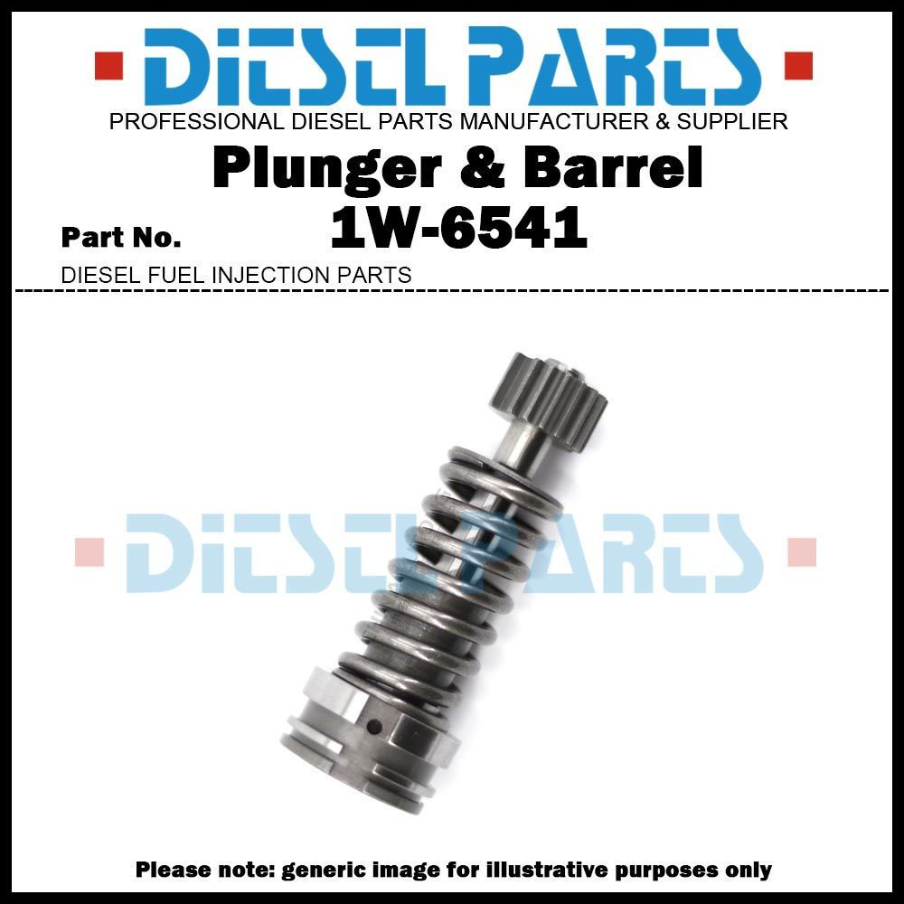Plunger และ Barrel Assembly 1W-6541 7N-7168 8N-9130 สําหรับ Caterpillar 3204 3304 3304B 3306 3306B 2